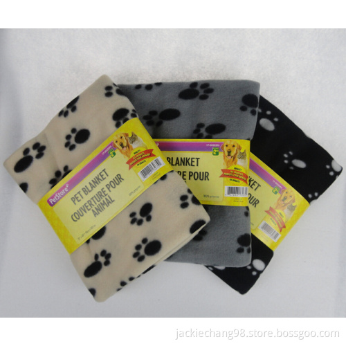 Polar Fleece Printed Pet Blankets